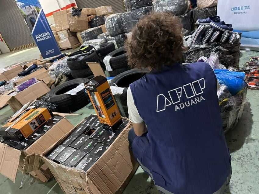 La Aduana secuestró mercadería en infracción valuada en más de $655 millones; Chaco entre los puntos – Las noticias más importantes de Chaco