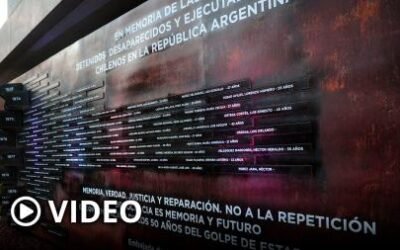 Inauguraron un memorial con nombres de 101 chilenos desparecidos en Argentina
