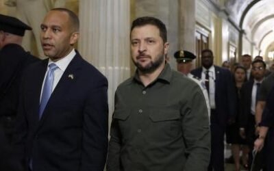 Zelenski dijo en el Congreso de EEUU que Ucrania ‘perderá la guerra’ si no le dan armas