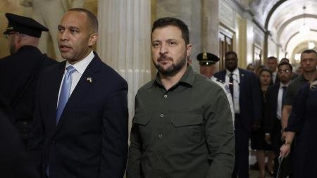 Zelenski dijo en el Congreso de EEUU que Ucrania ‘perderá la guerra’ si no le dan armas