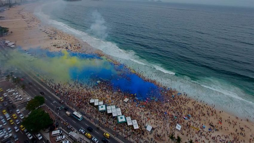 Copacabana se vistió de «azul y oro» tras el banderazo de una multitud de hinchas de Boca – Las noticias más importantes de Chaco