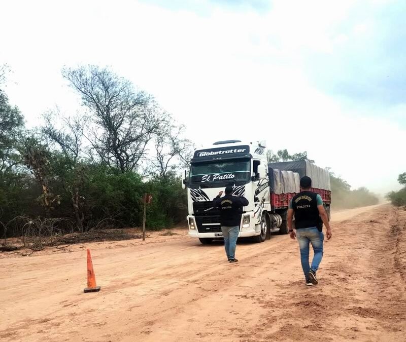 Secuestran camión con 400 postes de quebracho sin avales legales – Las noticias más importantes de Chaco