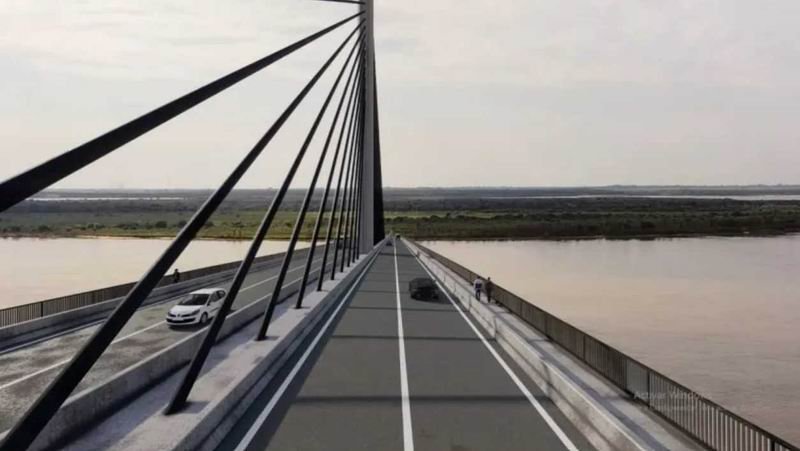 Massa firmó el contrato para la construcción del segundo puente – Las noticias más importantes de Chaco