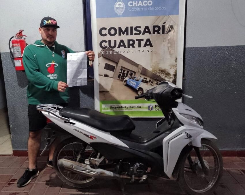 La Cuarta recuperó motos que robaron hace un mes – Las noticias más importantes de Chaco
