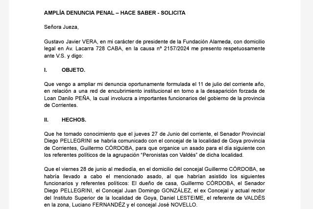 Caso Loan: piden investigar una red de encubrimiento institucional