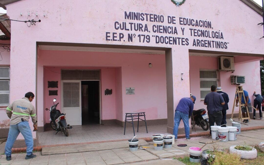 Con la presentación de los docentes, este lunes arranca el año escolar en Chaco