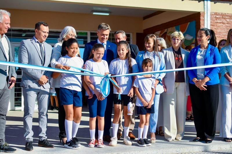 Comienzo del ciclo lectivo: Zdero habilitó la Escuela 1027 de Charata