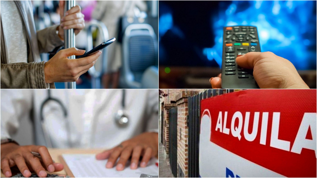 Sube, todo sube: en abril aumentan los alquileres, prepagas y los combustibles