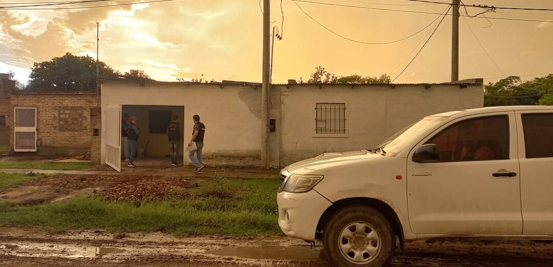 Allanamientos simultáneos en Machagai por drogas; hay dos detenidos