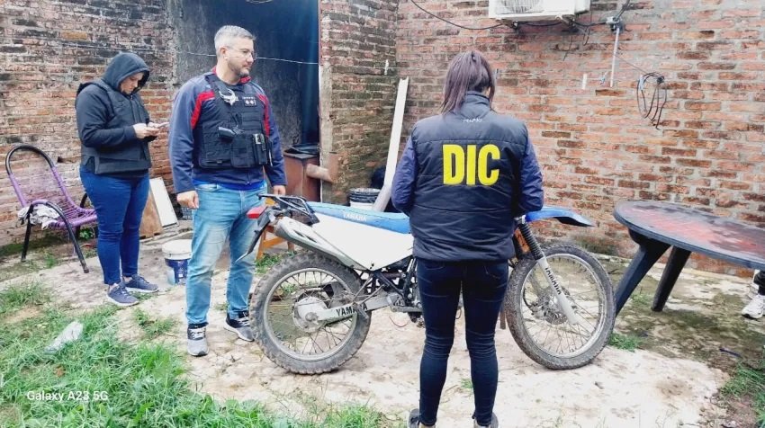 Cuatro detenidos y motos recuperadas en diferentes operativos de Investigaciones Complejas
