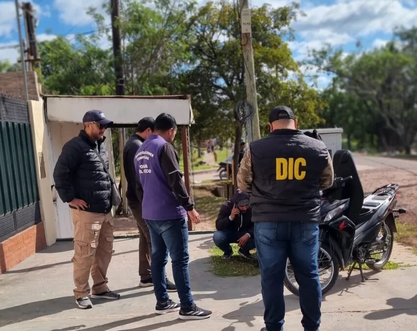Detuvieron a dos motochorros que integraban una banda que atacaba en manada