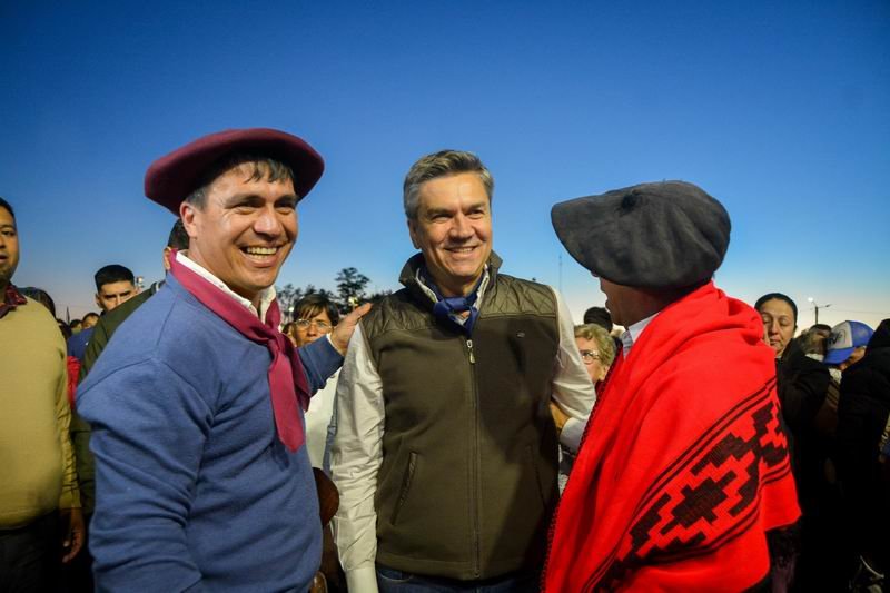 Zdero acompañó el II Festival del Peón Rural en La Verde