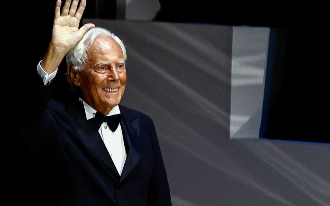 Murió el diseñador italiano Giorgio Armani a los 91 años