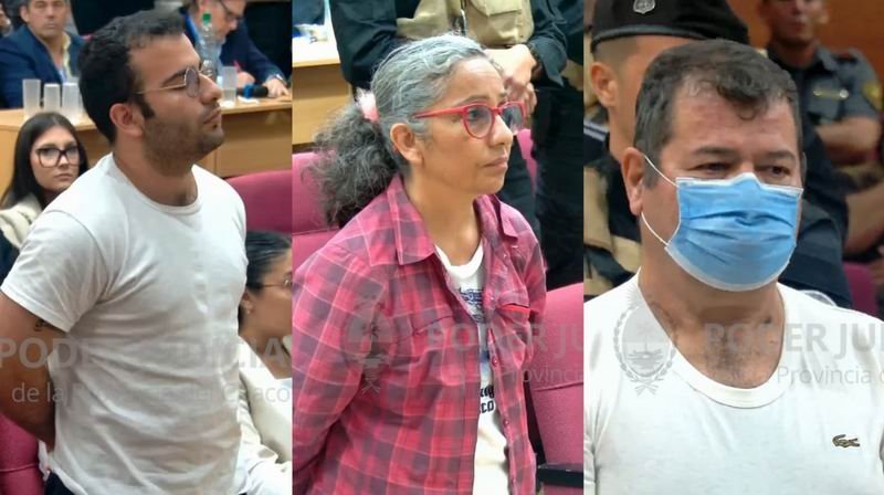 Declararon culpables a César, Marcela y a Emerenciano Sena