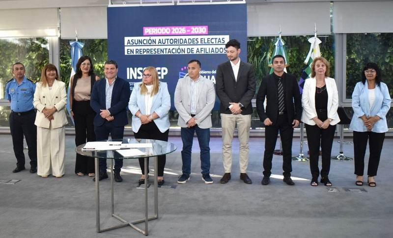 Asumieron nuevas autoridades del directorio del INSSSEP para el período 2026–2030